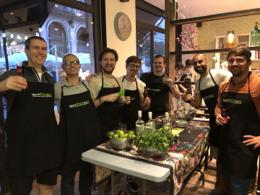 Early nf-core cooking event in Barcelona, 2019